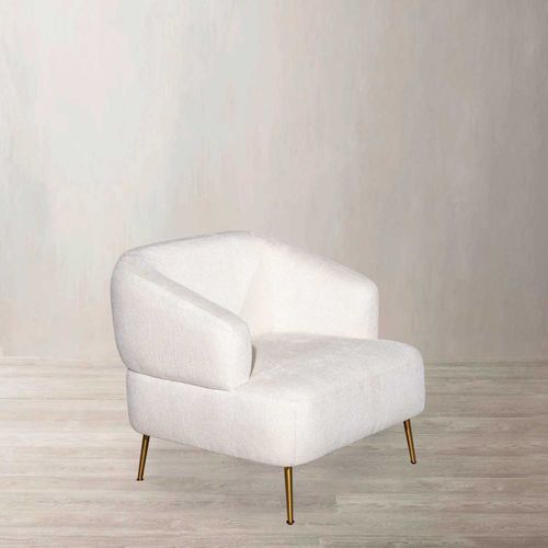 Poltrona logan beige peluda77x82x80